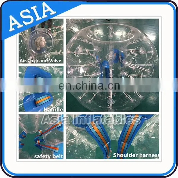 2017kids and Adult Clear Bubble Football Inflatable Bumpball Soccer photo-4