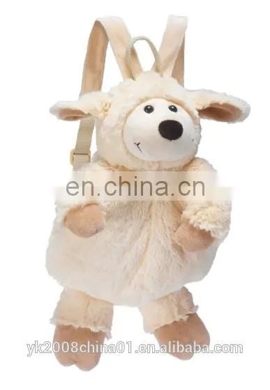 Custom Plush Animal Backpack for Adults, Plush Sheep School Bag With Korean Style photo-2