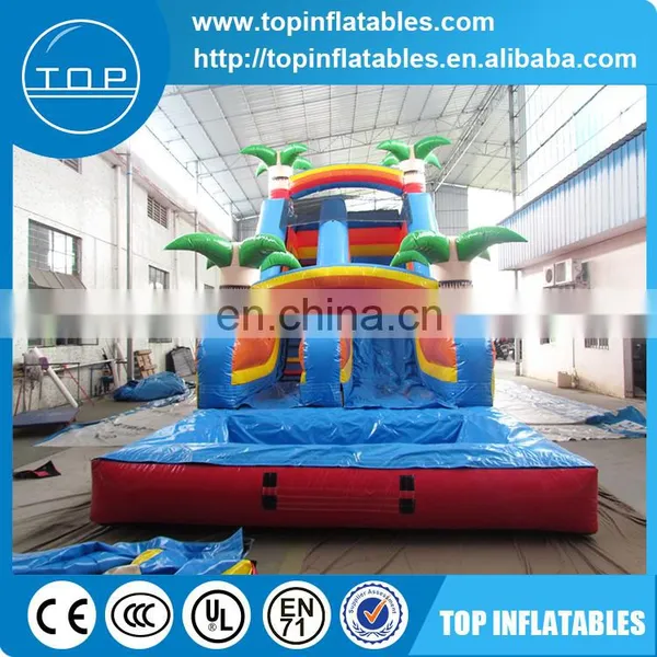 High Quality Outdoor Toys PVC Giant Inflatable Water Slide photo-2