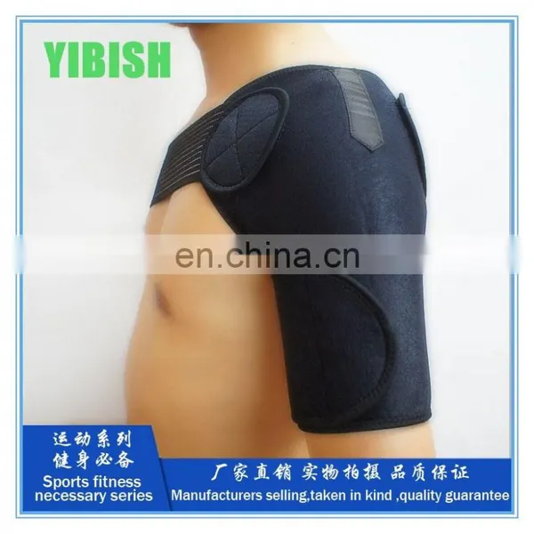 FDA Approved Adjustable Single Shoulder Brace Elastic Gym Sports Support Strap Wrap,orthopedic Braces#HJ0002 photo-3