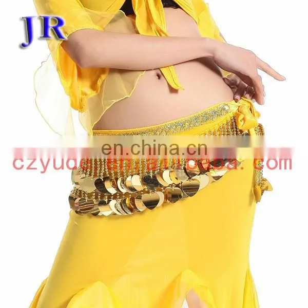 Indian Big Sequins Tassel Belly Dance Beaded Belt for Competition Y-2024# photo-5