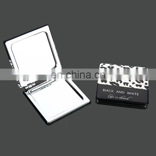 Personalized PU Leather Cosmetic Mirror photo-2