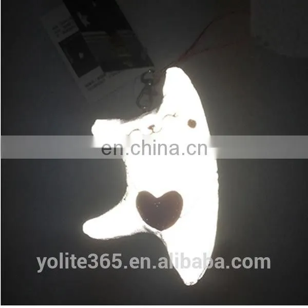 Reflective Plush Cat Toys With CE EN13356/Reflective Doll For Safety/Bag Reflective Hanger photo-3
