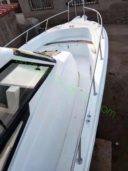 8.6m Fiberglass Boat With Twin Engines Fishing Boat photo-4