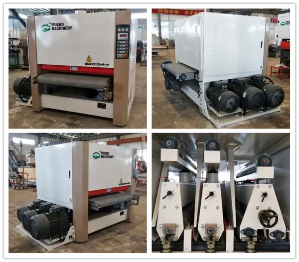 Three Heads Wide Belt Sanding Machine photo-2