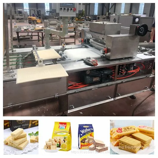 Saiheng Big Factory Wafer Biscuit Making Machine Wafer Biscuit Production Line photo-4