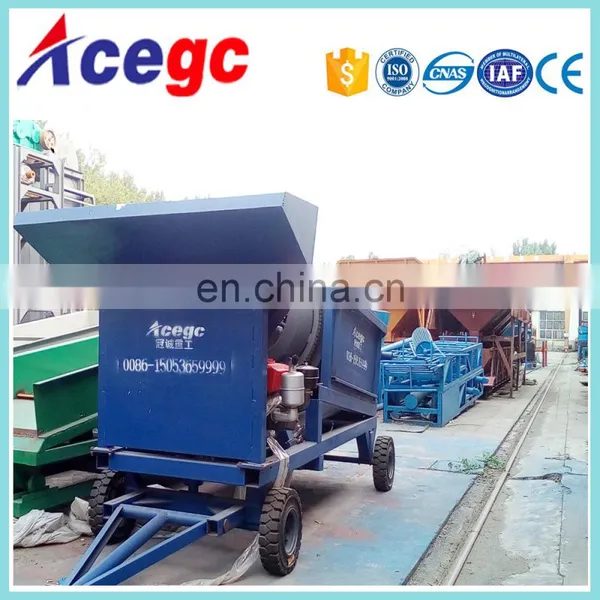 Alluvial Placer Gold Mining Equipment Trommel Screen Gold Separating Car photo-7