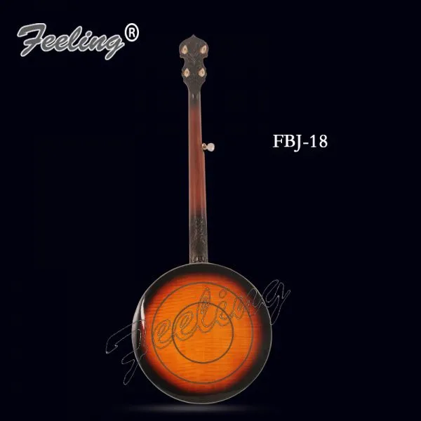 Banjo 22 Fret,5 String,Openback, Natural OEM Service High Grade FBJ-18 photo-2