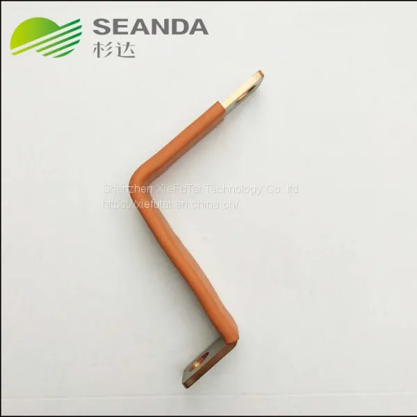 Custom Nickel-plated Flexible Laminated Copper Busbar for Electric Control Box photo-5