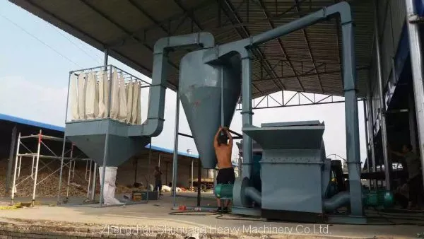 Good Quality Wood Pulverizer Shavings Bagging Machine for Sale photo-3