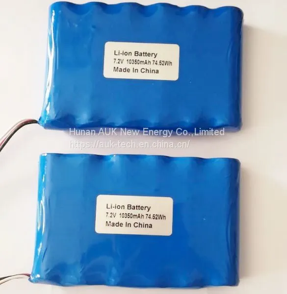 18650 Battery Pack 3.7v 7.4v 11.1v 14.8v 5000mah 7000mah 6500mah 10ah by LG Samsung Battery Cell