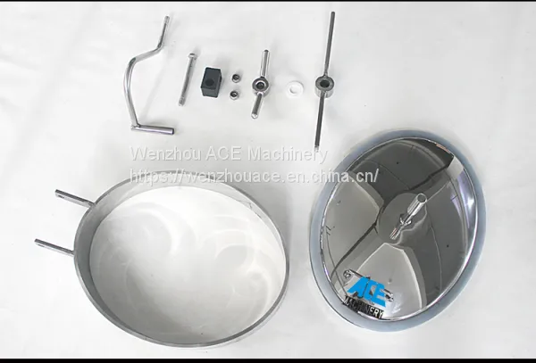 Stainless Steel Upper Seal Normal Pressure Round Tank Hatch Cover Circular Manway photo-4