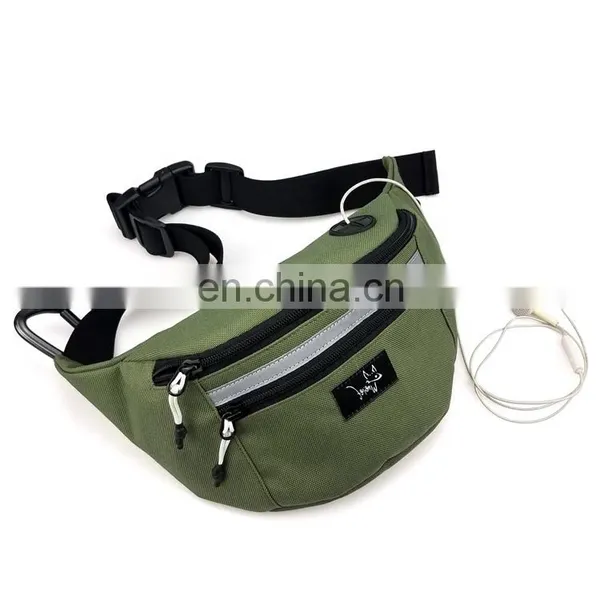 Customized Logo Cheap Portable Poop Bag Dispenser Walking Dog Waist Bag photo-7
