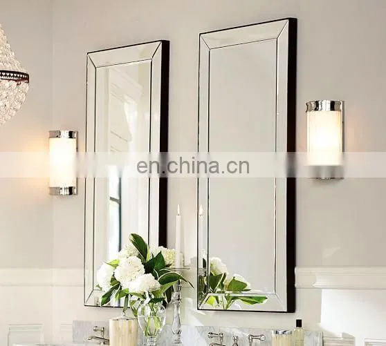 Frameless Hot Sell Wall Mounted Decorative Silver Mirror photo-4