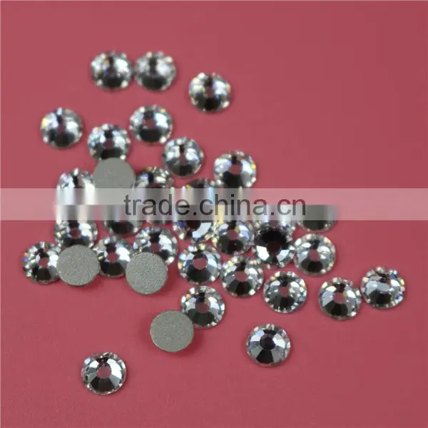 Top Quality Rhinestones Wholesale Clear Crystal Flatback Hotfix Rhinestones Glass Stones for Bags Shoes photo-6
