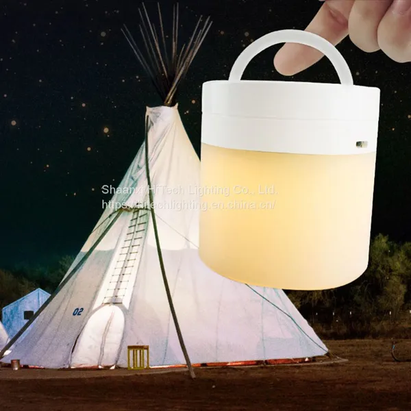 LED Touch Control Night Light Induction Dimmer Lamp Smart Bedside Lamp Dimmable RGB Color Change Rechargeable Smart photo-3