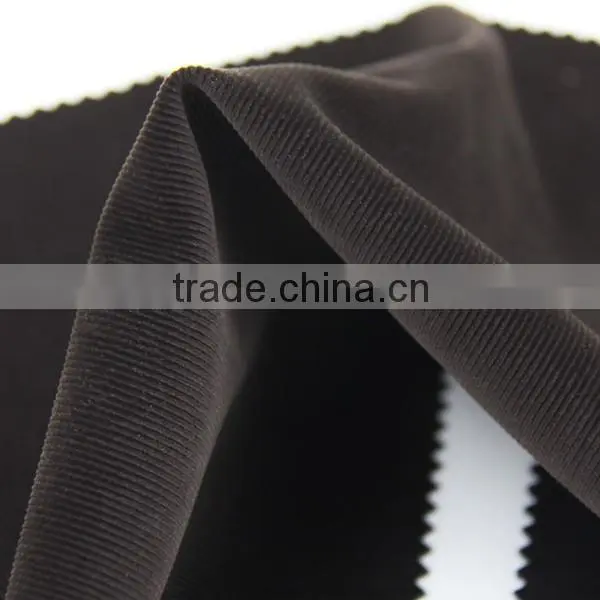 Spray Flocking Corduroy Fabric for Upholstery photo-4