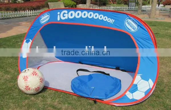 Outdoor Kids Football Soccer Goals Pop Up Net Tent photo-3