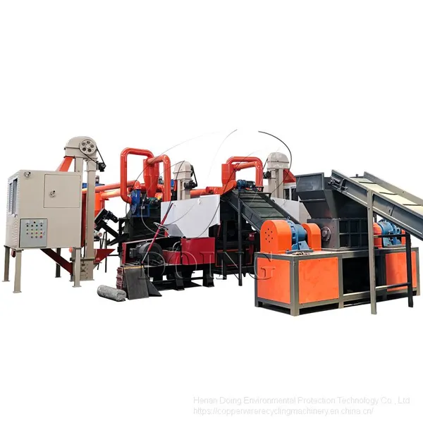 99% Separating Rate Copper Wire Recycling Machine for Separating Copper and Plastic From Cable Wires photo-2