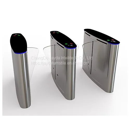 Retractable Barrier Wing Optical Turnstile/ Automatic Flap Turnstile Gate/ Flap Gate Optical Turnstile photo-3