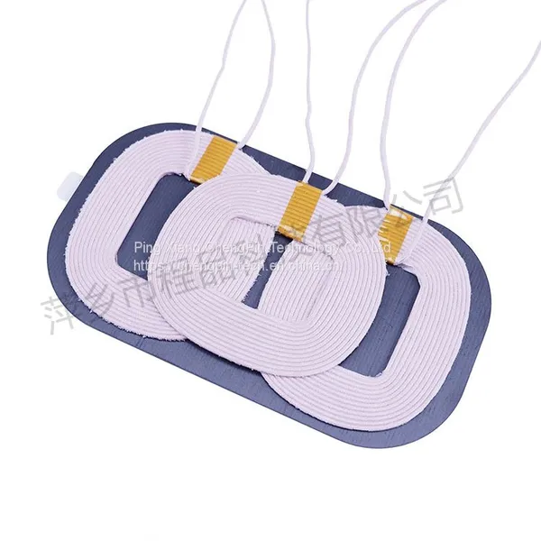 Custom Size Inductance Wireless Charger Coil 3Coil UL Standard for Car Holder Charger photo-3