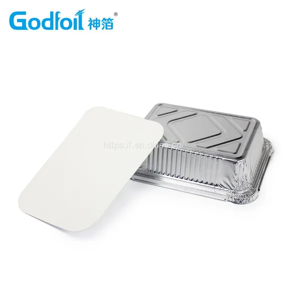 Rectanglar Aluminum Foil Container Wrinkle Wall Container photo-5