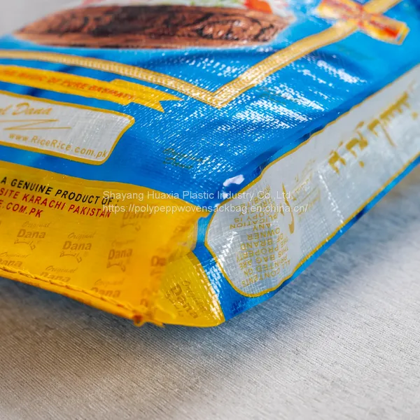 Factory BOPP Lamination PP Woven Bags Customized Rice Bags 50 kg and 100kg Polypropylene Rice Bags in Rolls photo-3
