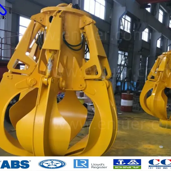 Large Industrial-Grade, High-Efficiency Electro-Hydraulic Scrap Grabs photo-3
