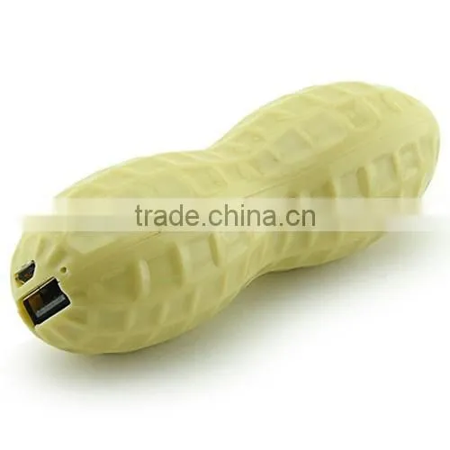 Custom Peanut Shape 2600mah Power Bank Portable Battery Charger photo-4