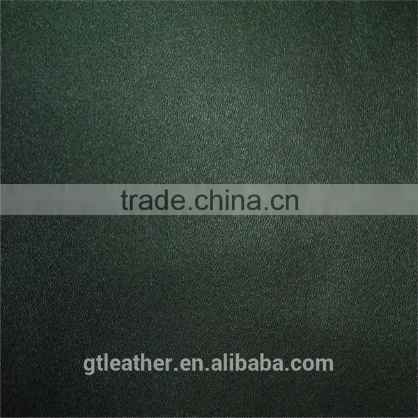 Black Nappa Leather Cow Leather for Writing Pad photo-4