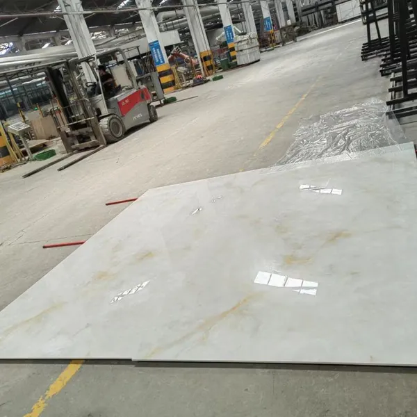 Hotan Jade Artificial Sintered Stone High Polished Artificial Jade Big Slab