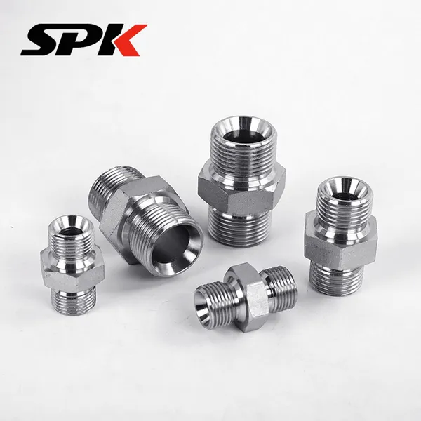 British Standard Flared Recessed Straight Transition Fitting, High-Pressure Oil Tube Adapter, C-Type/D-Type/H-Type Ferrule-Type Tube Fitting photo-3