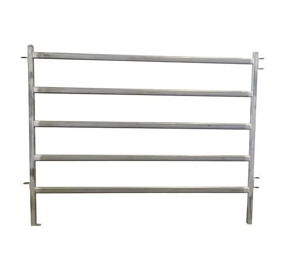 Cheap Galvanized Metal Corral Panel for Cattle Horses Easily Assembled Farm Driveway Fence Powder Coating High Trellis Iron photo-5