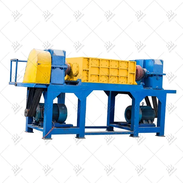 Two Shaft Shredder Double Shaft Shredder Knives Double Shaft Pallet Shredder photo-3