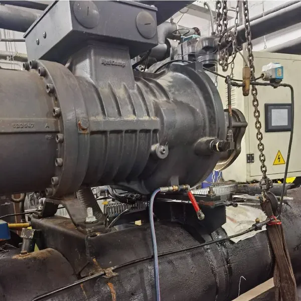 Maintenance and Repair of Hengyouyuan Central Air - Conditioning Condenser. Tianjia Water Intake and Lafont Sp4l1500 Motor Burned Out photo-4
