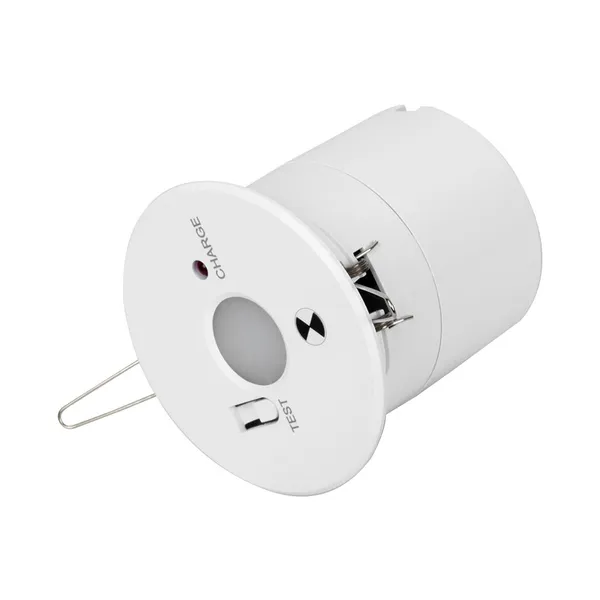 Factory Direct Supply Low Price 3W LED Emergency Down Light Safety Exit Sign With Built-in Battery photo-4