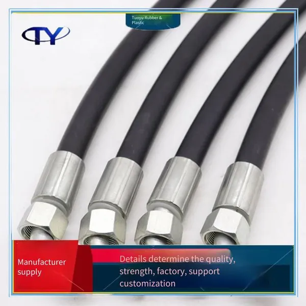 Supply of High-pressure Rubber Hoses, Flange Ultra-high-pressure Steel Wire Rubber Hoses With a Complete Range of Types, From the Source Manufacturer photo-3
