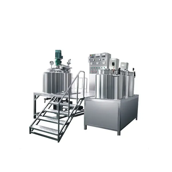Vacuum Homogenizing Emulsifying Mixer Machine photo-3