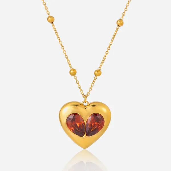 High-Quality Stainless Steel Fashion Necklace for Wholesale Jewelry Suppliers
