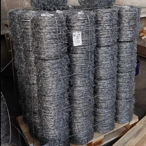 2 Strands Galvanized Binding barbed Wire For Airport Prison Security Fence