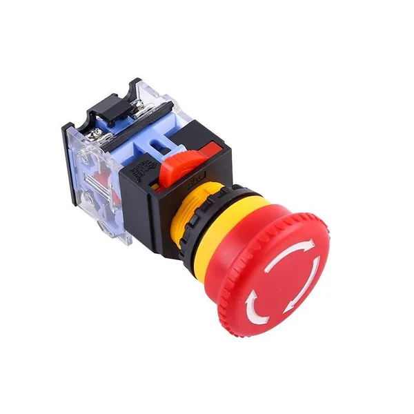 Durable LAY38-11ZS Emergency Switch 10A Load Capacity Plastic Construction photo-3