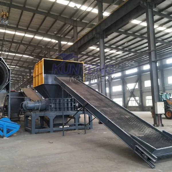 Customized Double Shaft Shredder in Waste Sorting Plant Hard Drive Shredder EPC photo-5