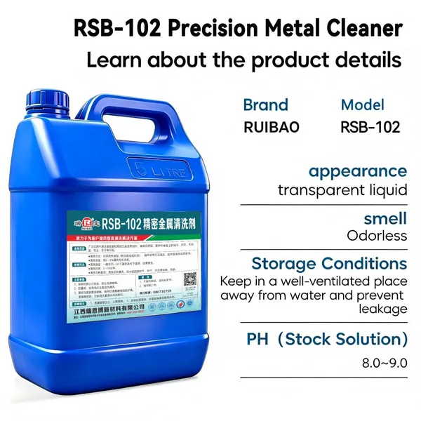 Water Based Precision Metal Cleaner Low Foam Fast Dissolving No Residue Eco Safe For Precision Hardware Parts OEM ODM photo-2