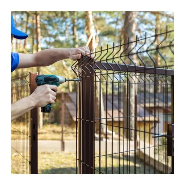 Best Selling Powder Coated Galvanized 3D Curved Steel Fence Panel Welded Wire Mesh PVC photo-4