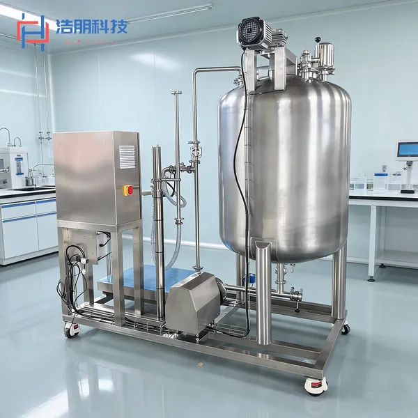 300L Stainless Steel Sanitary Dispensing Tank 0.75KW Agitation CIP Cleaning for Food Pharmaceutical​ photo-5