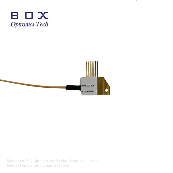 1310nm 1mW TEC Cooled 6pin SLED Superluminescent Diode, Low Coherence Broadband Light Source for Biomedical Imaging and Fiber Sensing photo-4