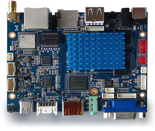 GeniusCore RK3288 Liontron C4 Industrial Single Board Computer 2GB+32GB EMMC 4K Decoding Android Linux Embedded Control Mainboard photo-2