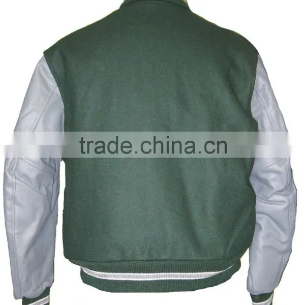 Men Varsity Baseball Jacket Vintage Letterman Jackets photo-4