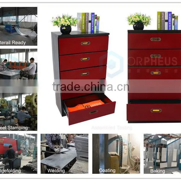 Godrej Drawer Cabinet Designs Steel Filing Cabinet Luoyang Office Metal 5 Drawer File Cabinet photo-4