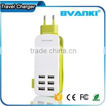 2016 New OEM High Quality Factory 6 Port Usb Charger for Iphone 7 US EU UK AU Plug Charger With Multi USB Wall Charger photo-3